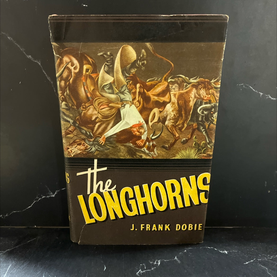 the longhorns book, by j. frank dobby, 1943 Hardcover image 1