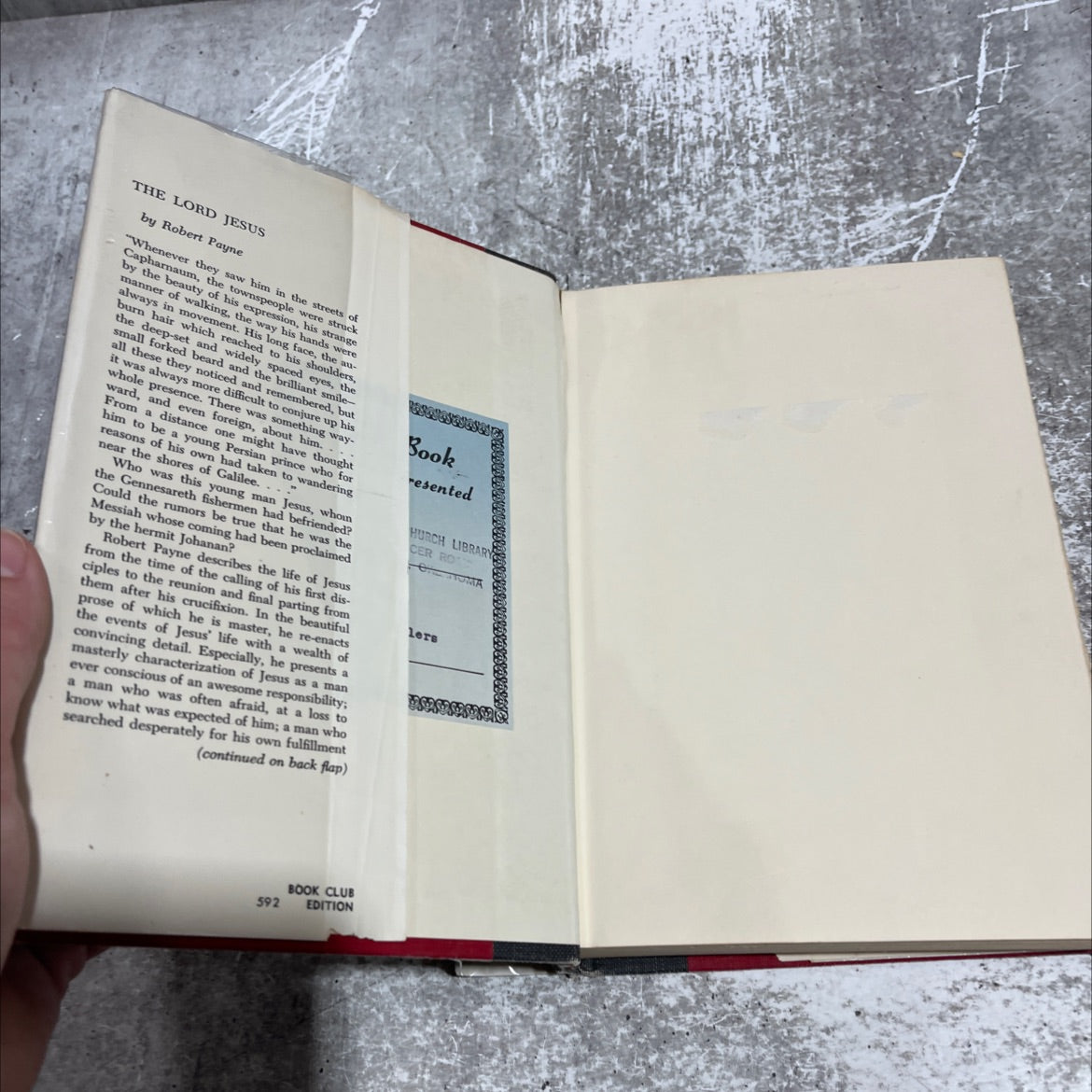 the lord jesus book, by robert payne, 1964 Hardcover image 4