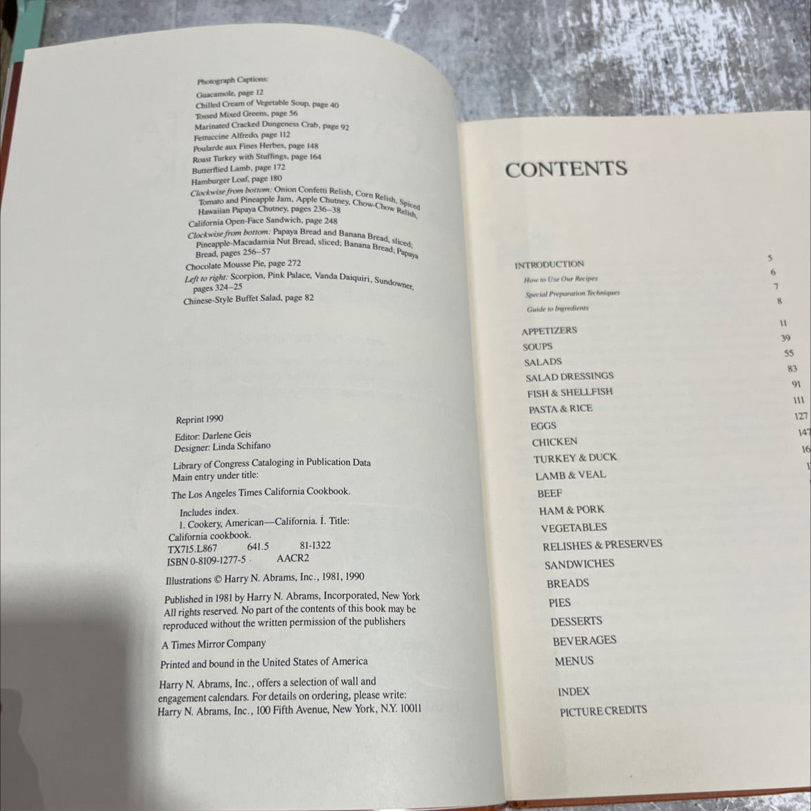 the los angeles times california cookbook book, by Betsy Balsley, 1990 Hardcover image 3