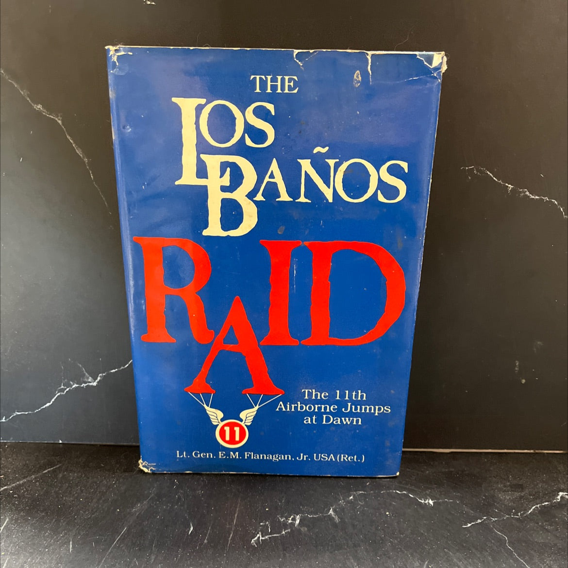 the los baños raid the 11th airborne jumps at dawn book, by quy diam dood sult davis andan lt. gen. edward m. flanagan, image 1