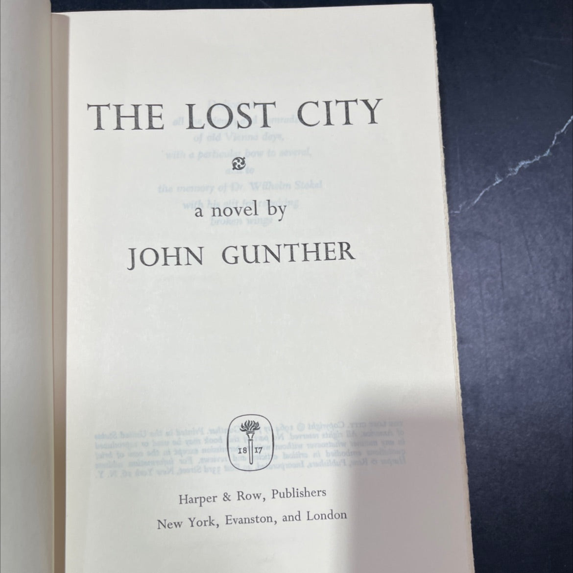 the lost city book, by john gunther, 1964 Hardcover, Vintage image 2