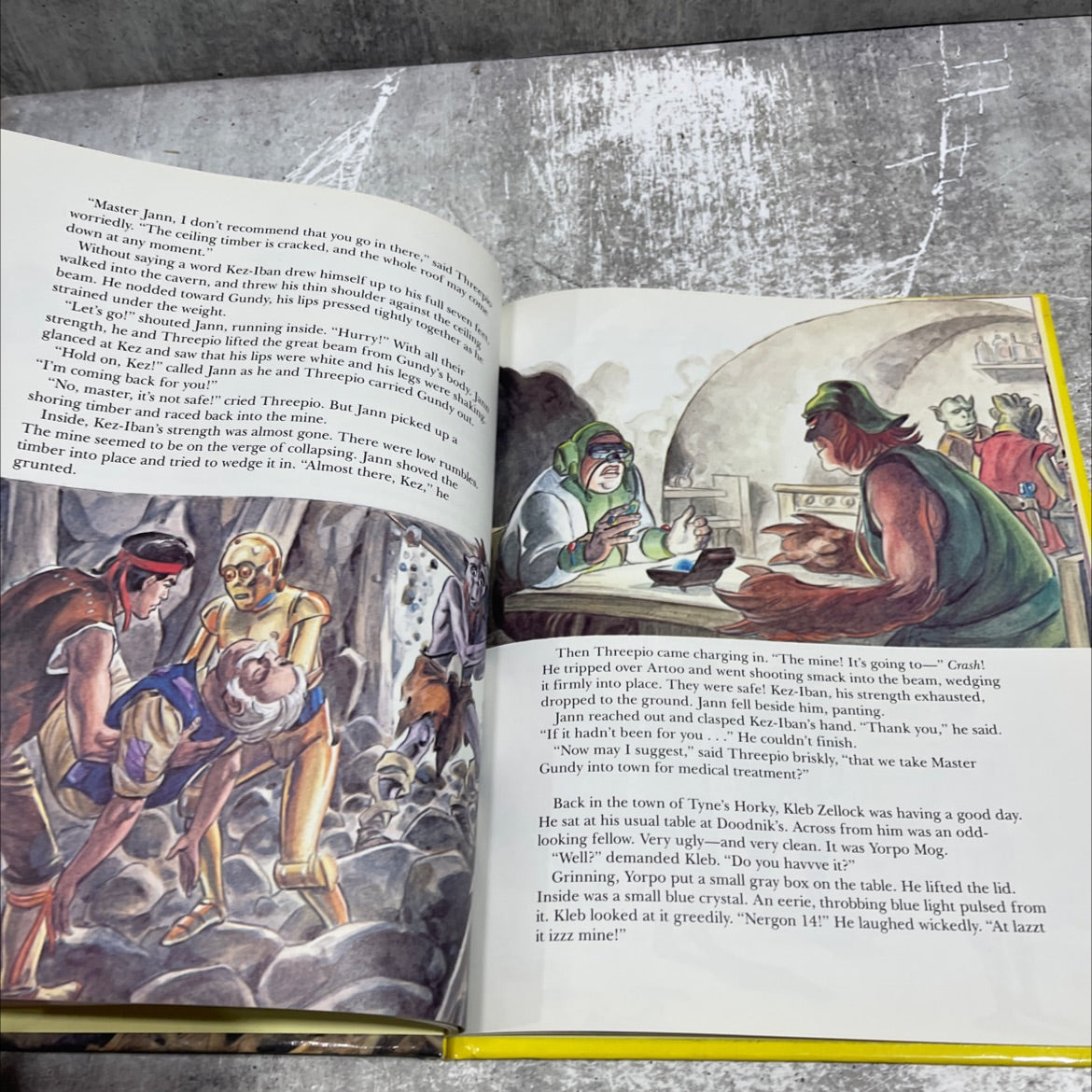 the lost prince a droid adventure book, by ellen weiss, 1985 Hardcover image 4