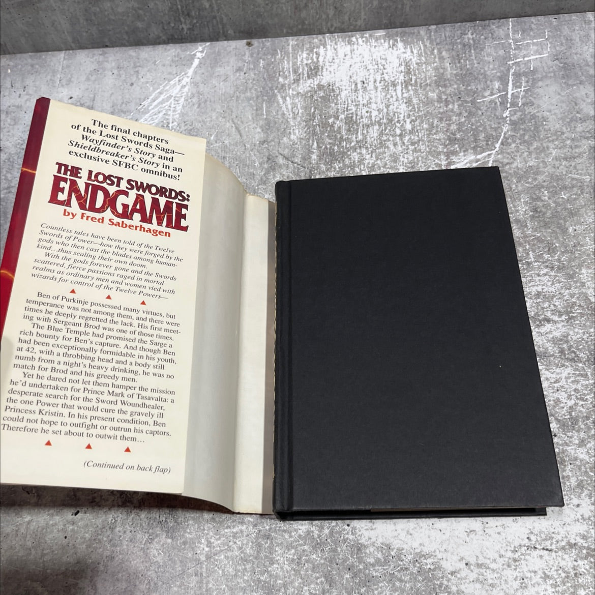 the lost swords: endgame wayfinder's story shieldbreaker's story book, by Fred Saberhagen, 1994 Hardcover image 4