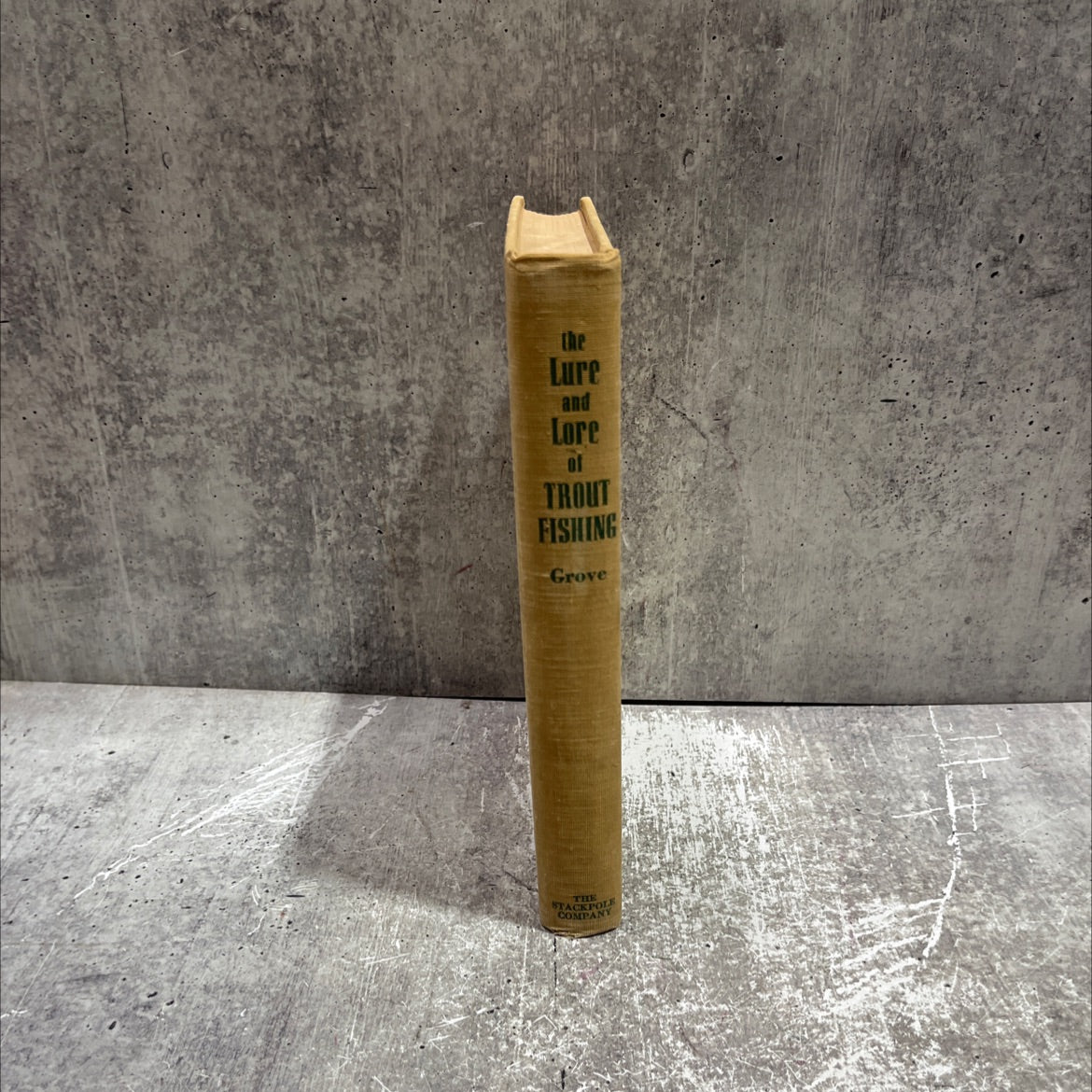 the lure and lore of trout fishing book, by alvin r. grove, jr., 1951 Hardcover image 4