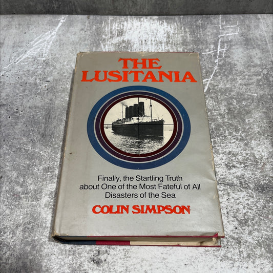 the lusitania book, by colin simpson, 1972 Hardcover image 1