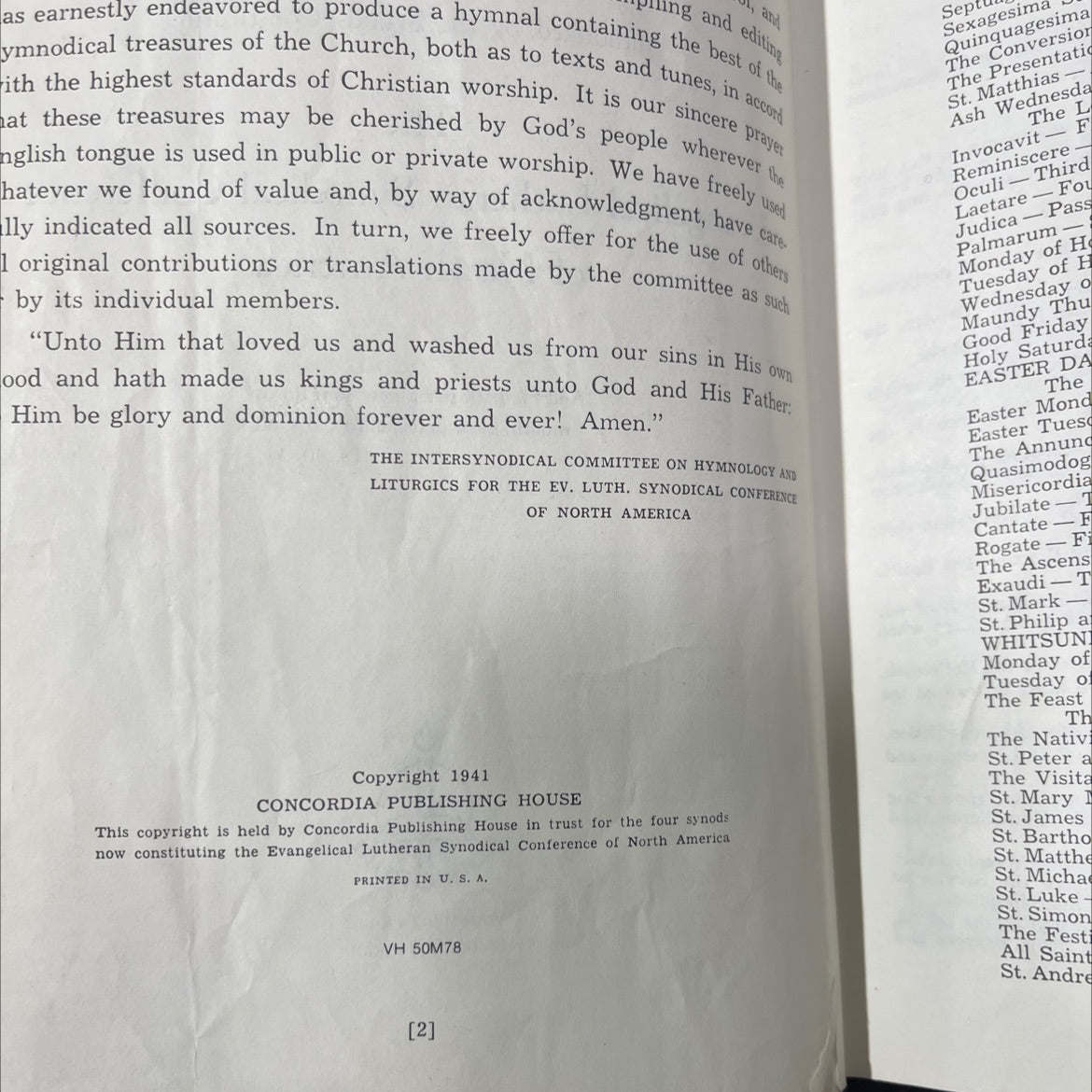 the lutheran hymnal authorized by the synods constituting the evangelical lutheran synodical conference of north image 3