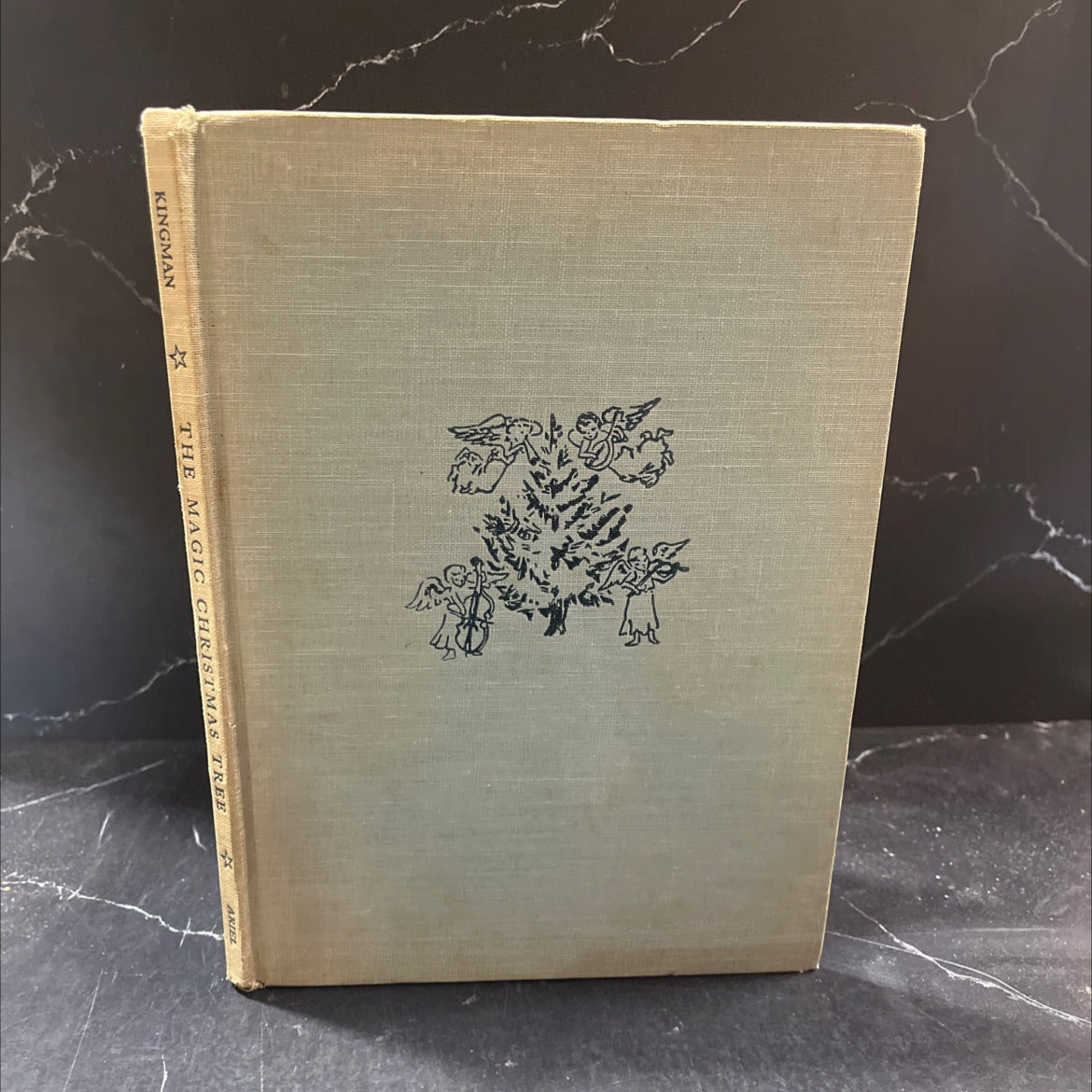 the magic christmas tree book, by lee kingman, 1956 Hardcover image 1