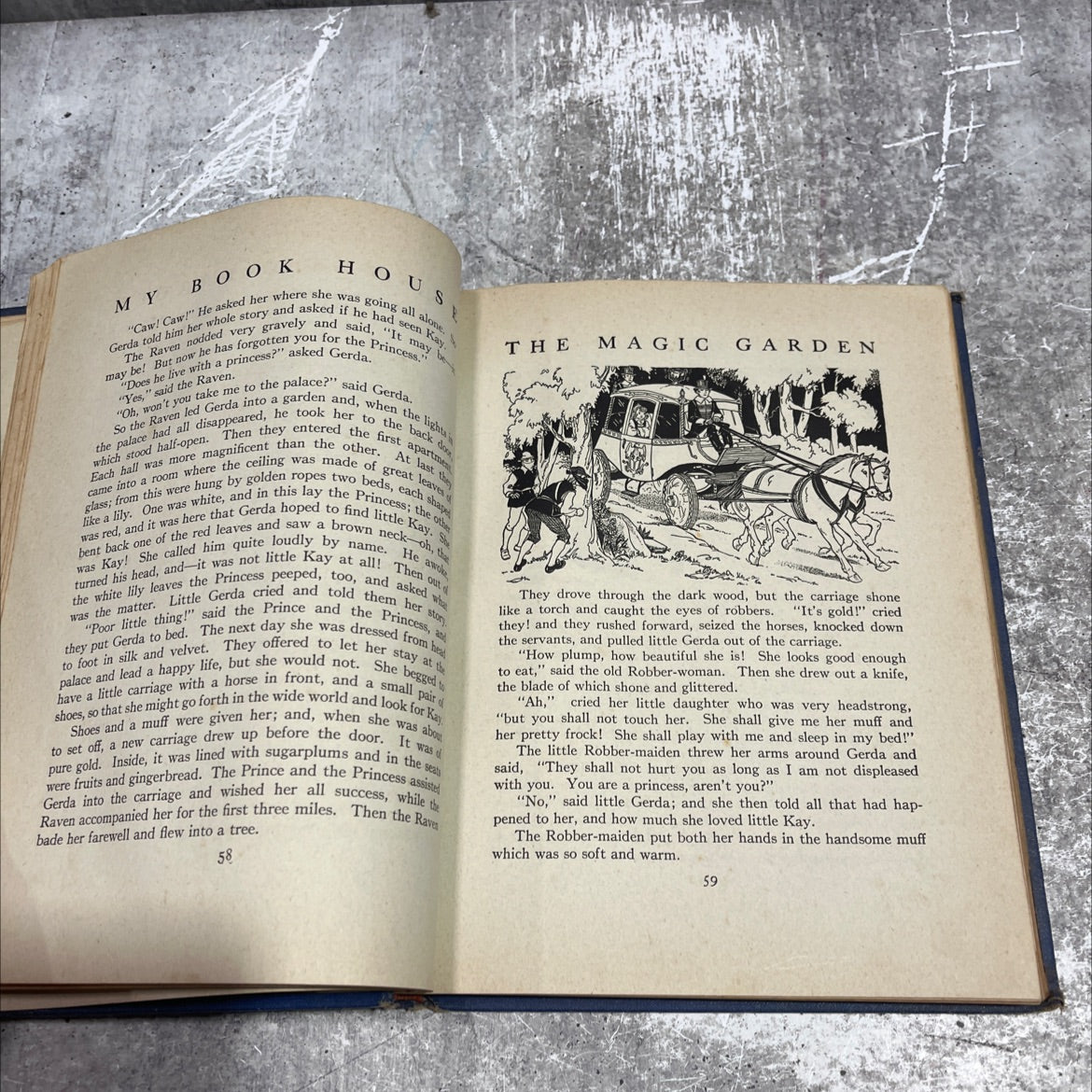 the magic garden of my book house book, by olive beaupré miller, 1937 Hardcover image 4