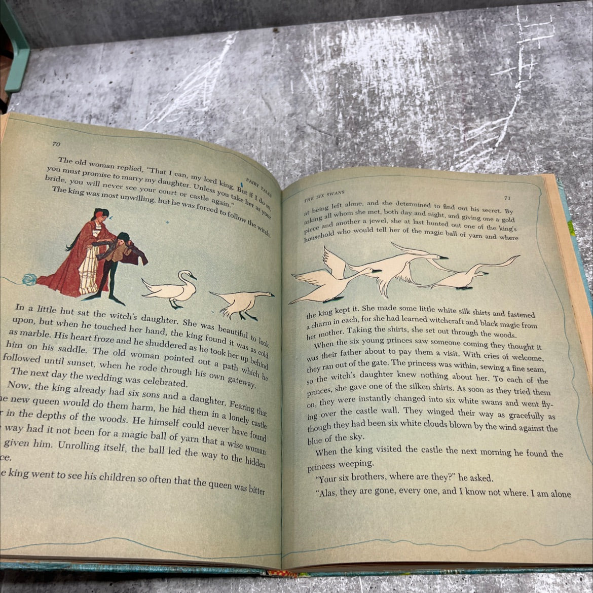 the magic realm of fairy tales book, by leslie gray and judy stang, 1968 Hardcover image 4