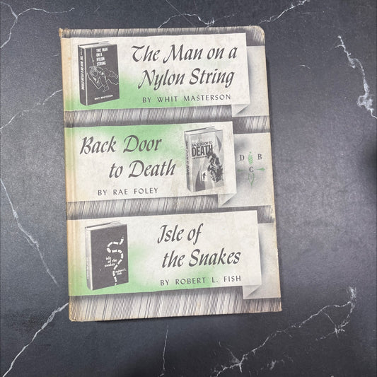 the man on a nylon string book, by whit masterson, 1963 Hardcover image 1