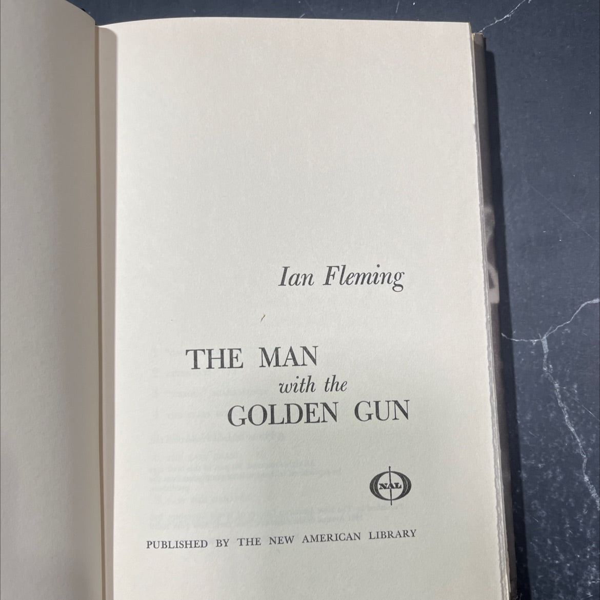 the man with the golden gun book, by Ian Fleming, 1965 Hardcover image 2
