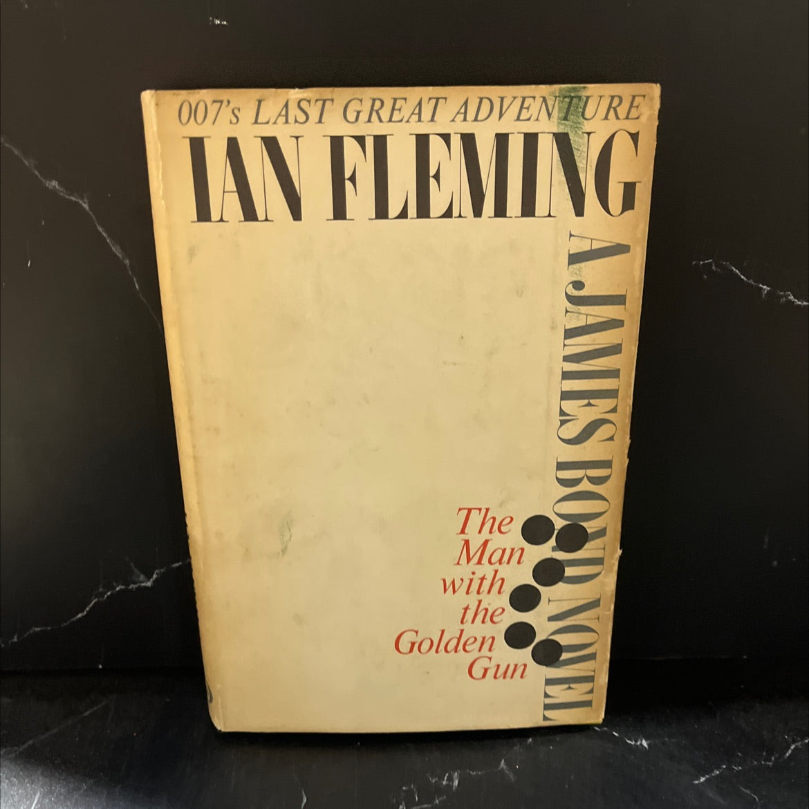 the man with the golden gun book, by Ian Fleming, 1965 Hardcover image 1