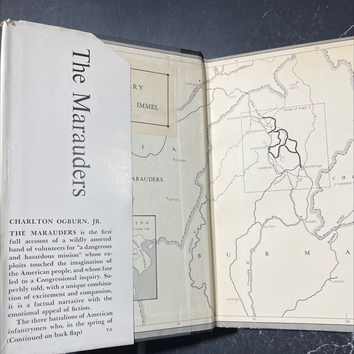 the marauders book, by charlton ogburn, jr., 1959 Hardcover image 4