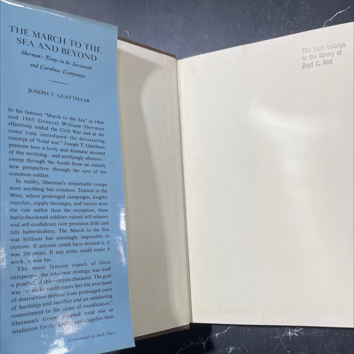 the march to the sea and beyond book, by joseph t. glatthaar, 1985 Hardcover image 4