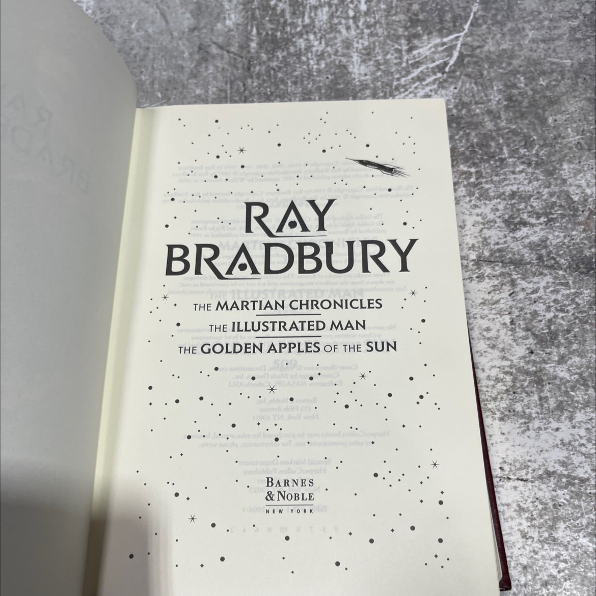 the martian chronicles, the illustrated man, the golden apples of the sun book, by ray bradbury, 2006 Leather image 2
