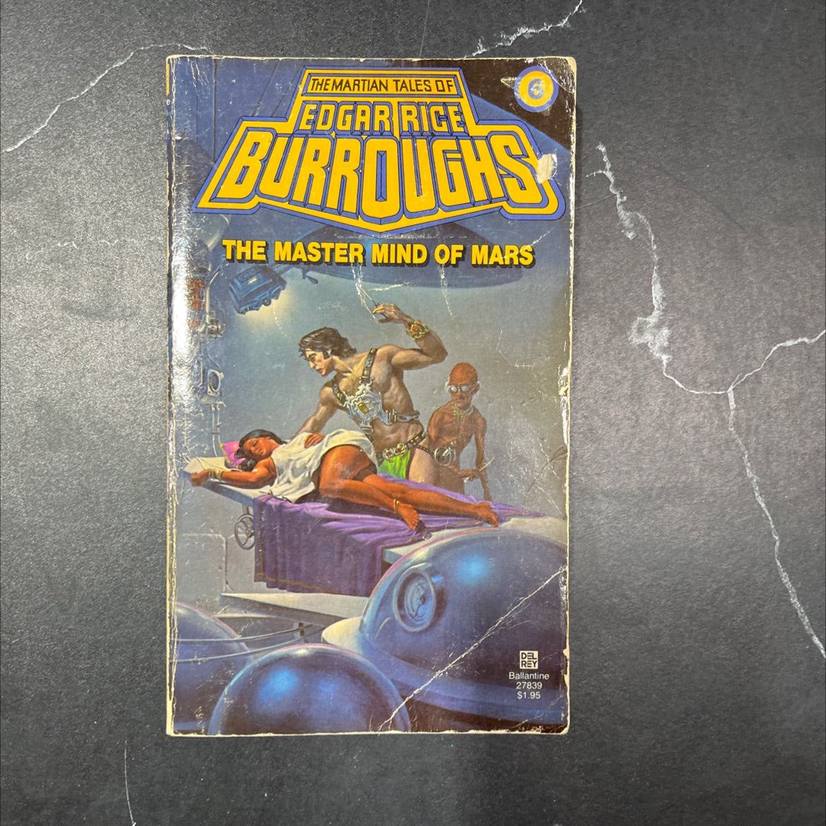 the master mind of mars book, by edgar rice burroughs, 1981 Paperback image 1