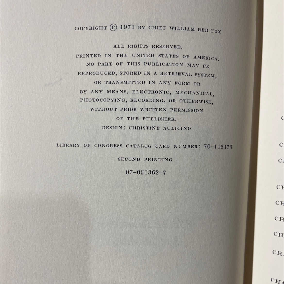 the memoirs of chief red fox book, by chief william red fox, 1971 Hardcover image 3