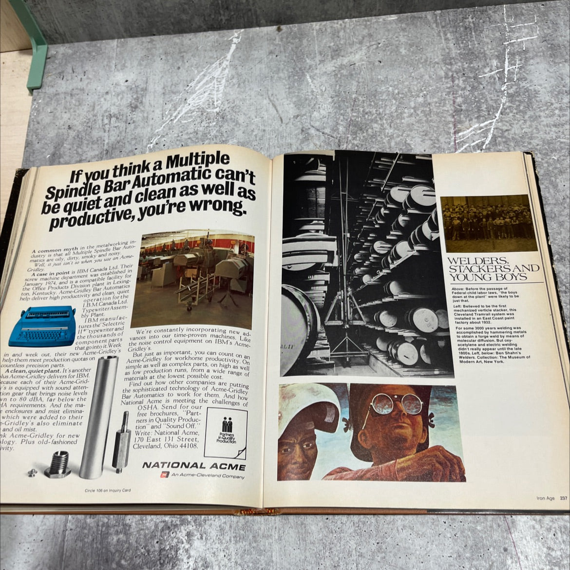 the men and machines that made america book, by George Taylor, 1976 Hardcover image 3
