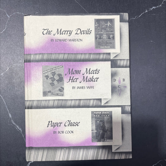 the merry devils book, by edward marston, 1989 Hardcover image 1