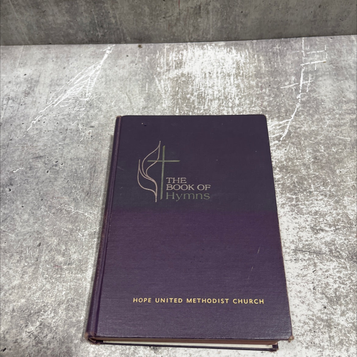 the methodist hymnal official hymnal of the united methodist church book, by unknown, 1966 Hardcover image 1