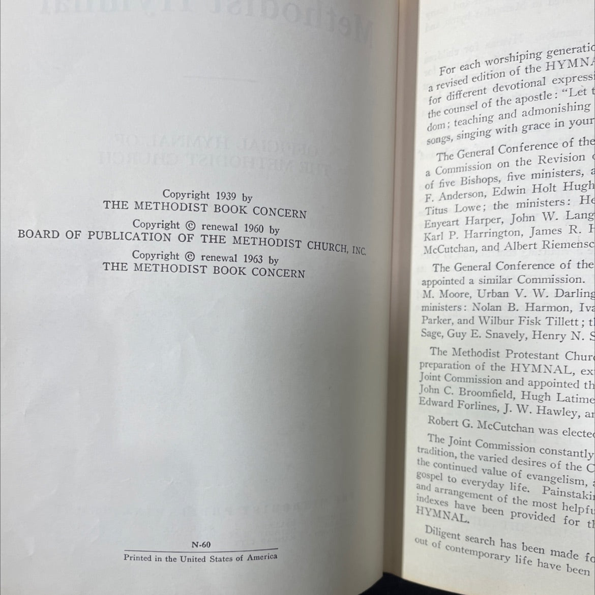 the methodist hymnal book, by unknown, 1963 Hardcover image 3