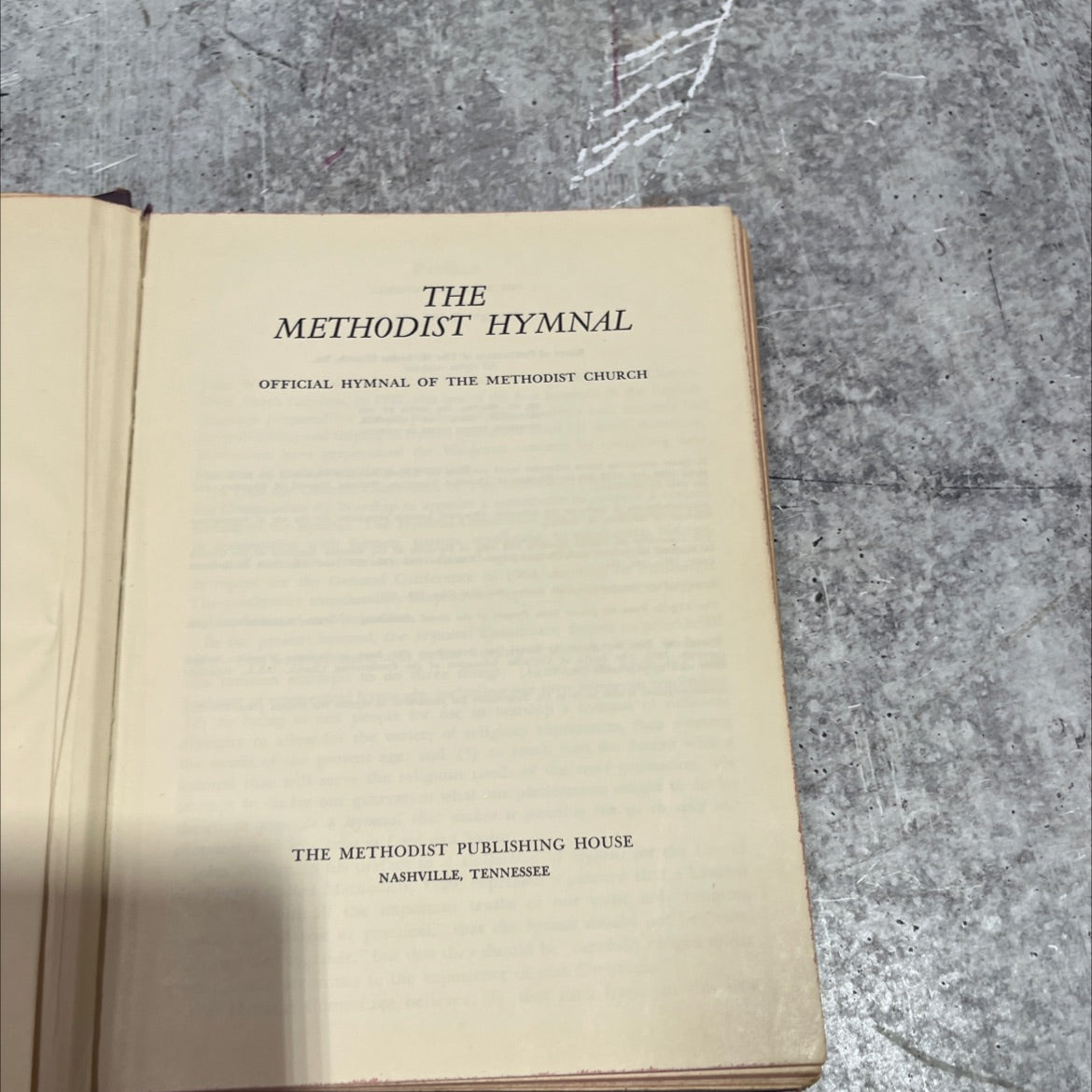 the methodist hymnal book, by unknown, 1966 Hardcover image 2