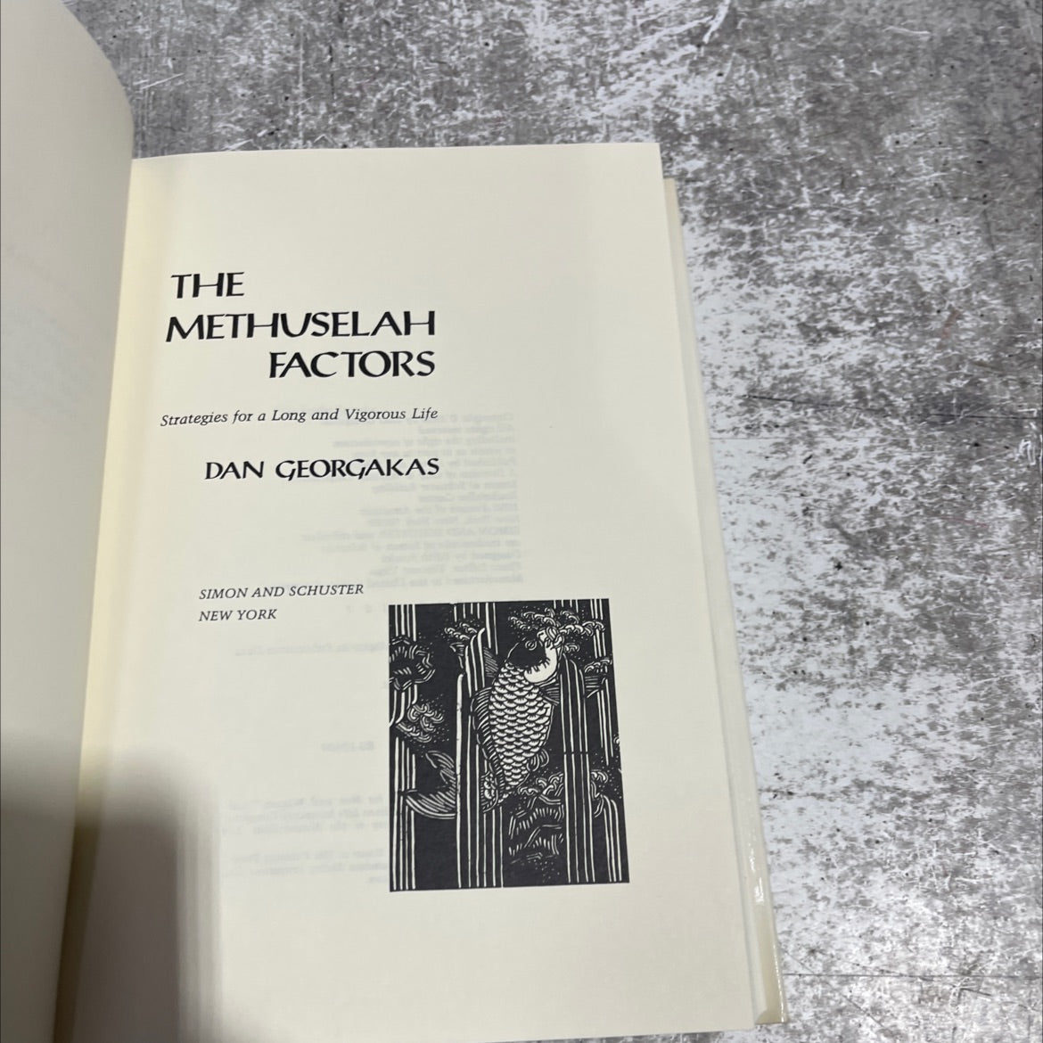 the methuselah factors strategies for a long and vigorous life book, by Dan Georgakas, 1980 Hardcover image 2