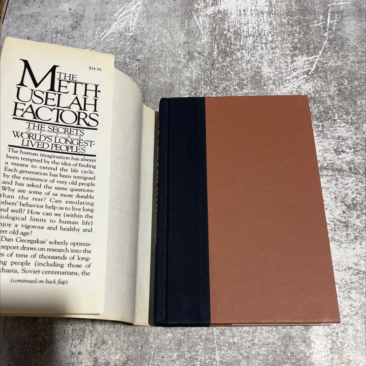 the methuselah factors strategies for a long and vigorous life book, by Dan Georgakas, 1980 Hardcover image 4