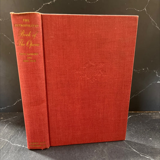 the metropolitan book of the opera book, by pitts sanborn, 1942 Hardcover image 1
