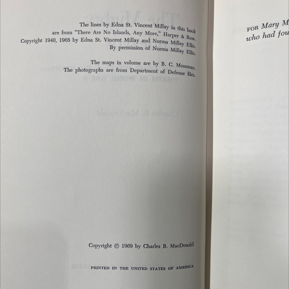the mighty endeavor american armed forces in the european theater in world war ii book, by Charles B. MacDonald, 1969 image 3