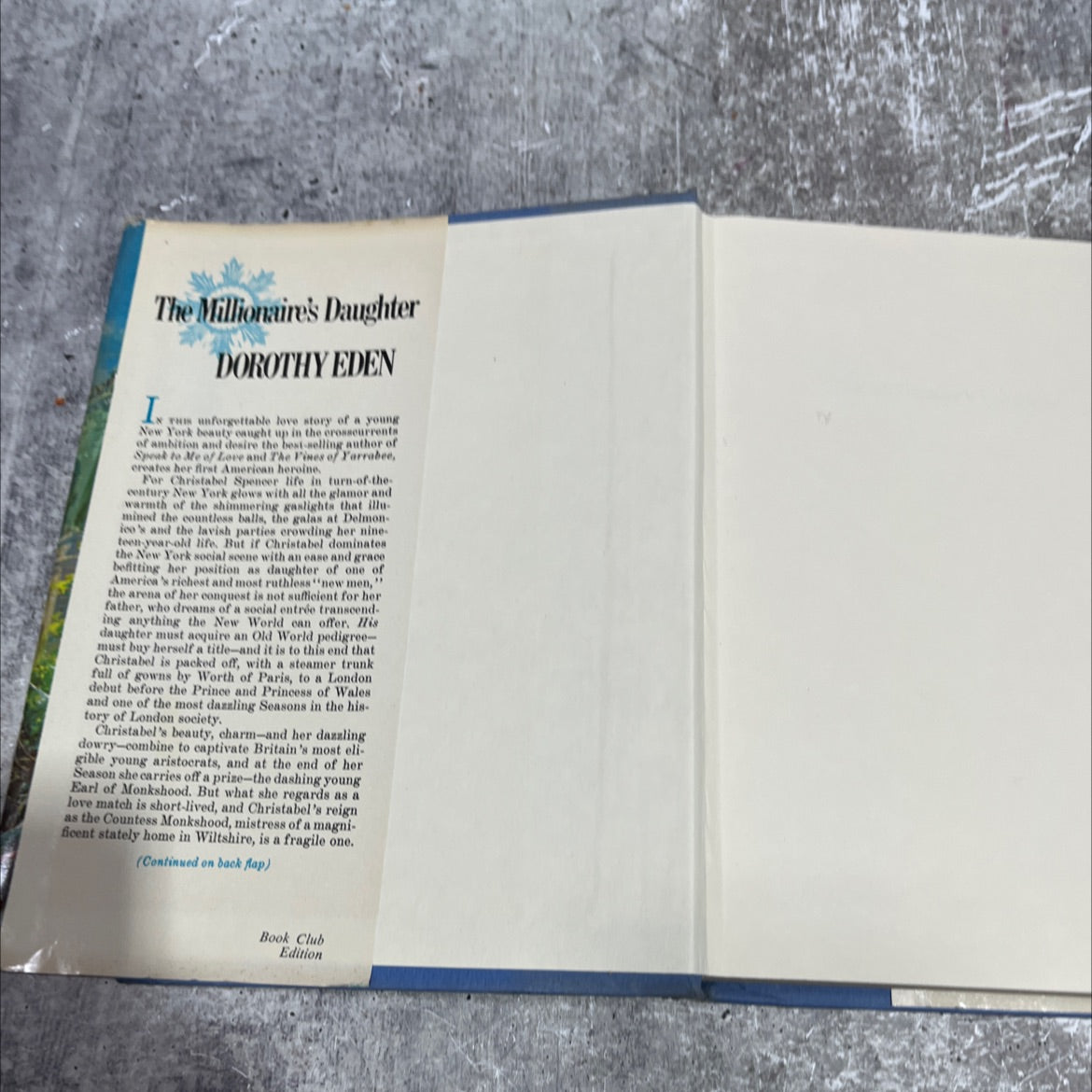the millionaire's daughter book, by dorothy eden, 1974 Hardcover image 4