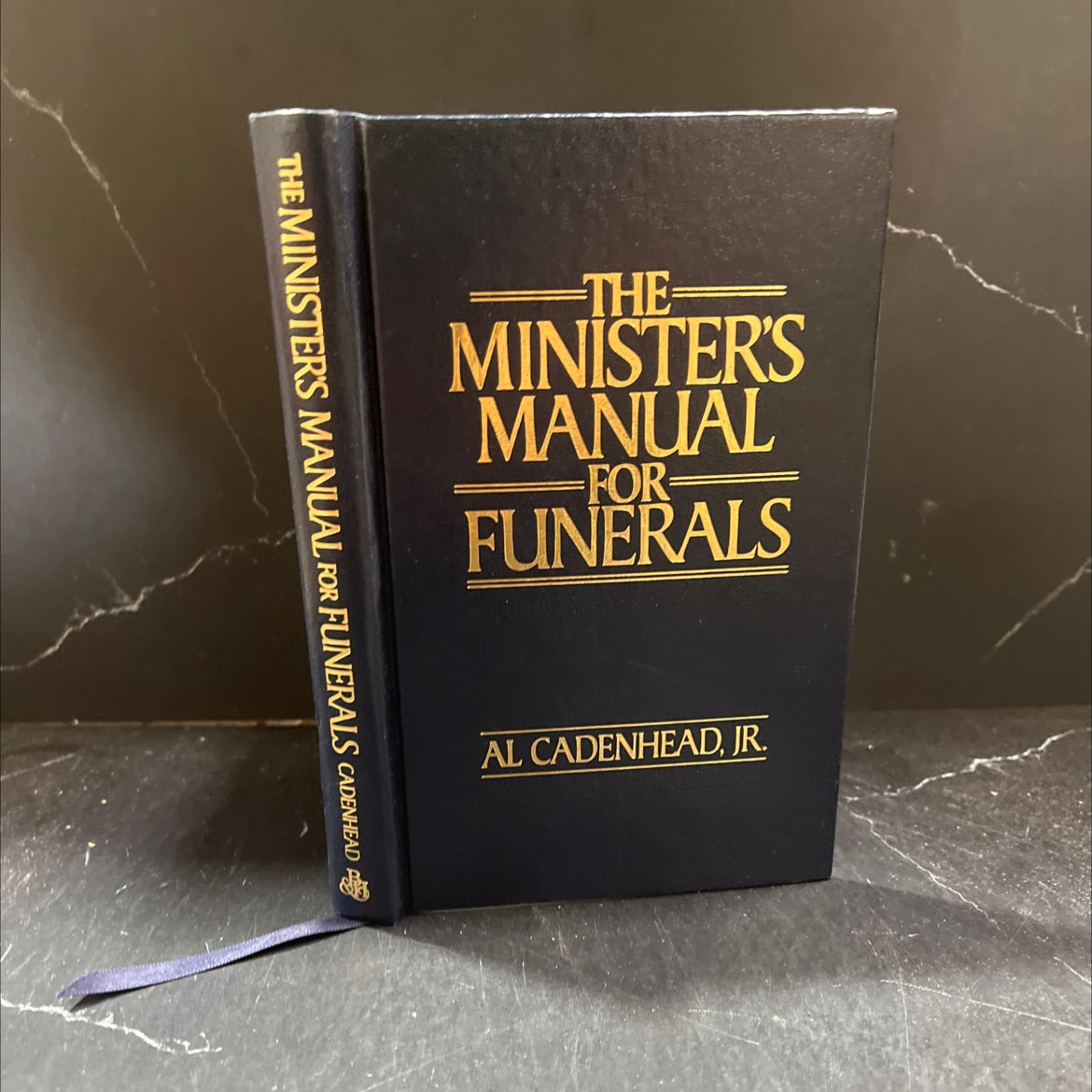 the minister's manual for funerals book, by al cadenhead, jr., 1988 Hardcover image 1