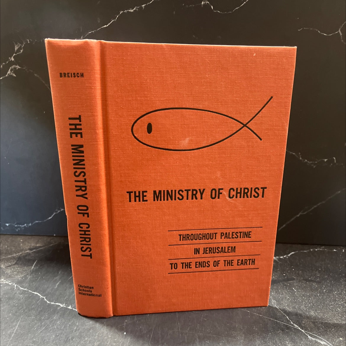 the ministry of christ throughout palestine in jerusalem to the ends of the earth book, by francis breisch, jr., 1963 image 1