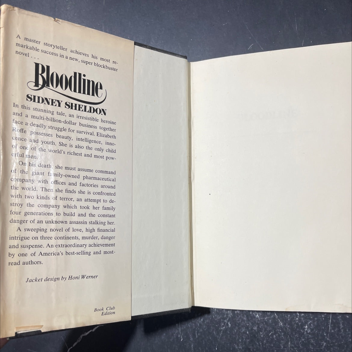 the mirror of midnight book, by sidney sheldon, 1977 Hardcover image 4