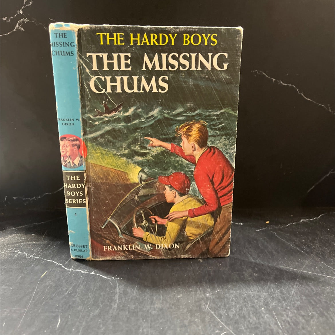 the missing chums book, by franklin w. dixon, 1962 Hardcover image 1