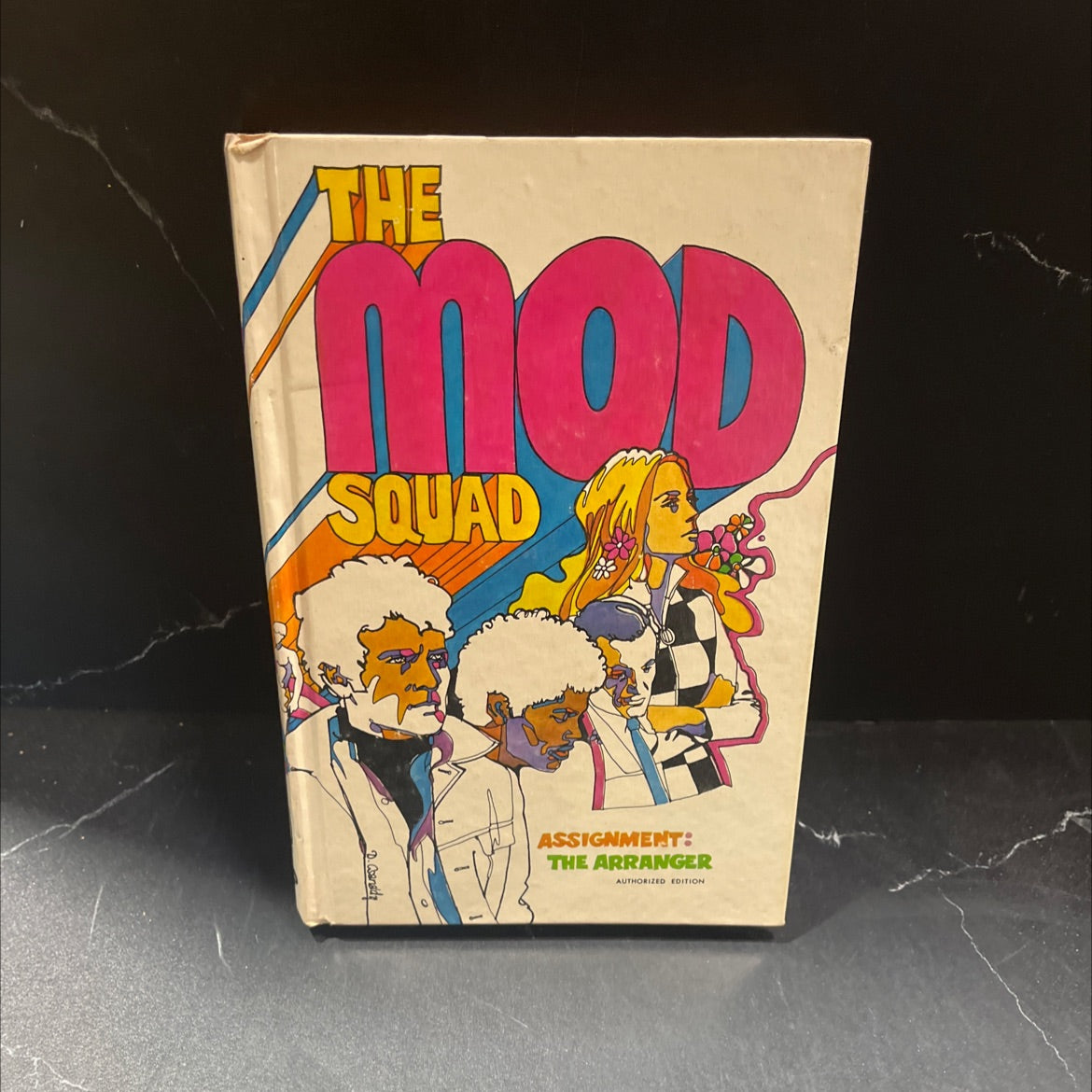 the mod squad assignment: the arranger authorized edition book, by richard deming, 1969 Hardcover image 1