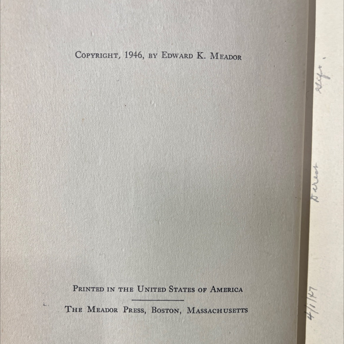 the modern case for socialism book, by john putnam, 1946 Hardcover image 3