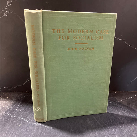 the modern case for socialism book, by john putnam, 1946 Hardcover image 1