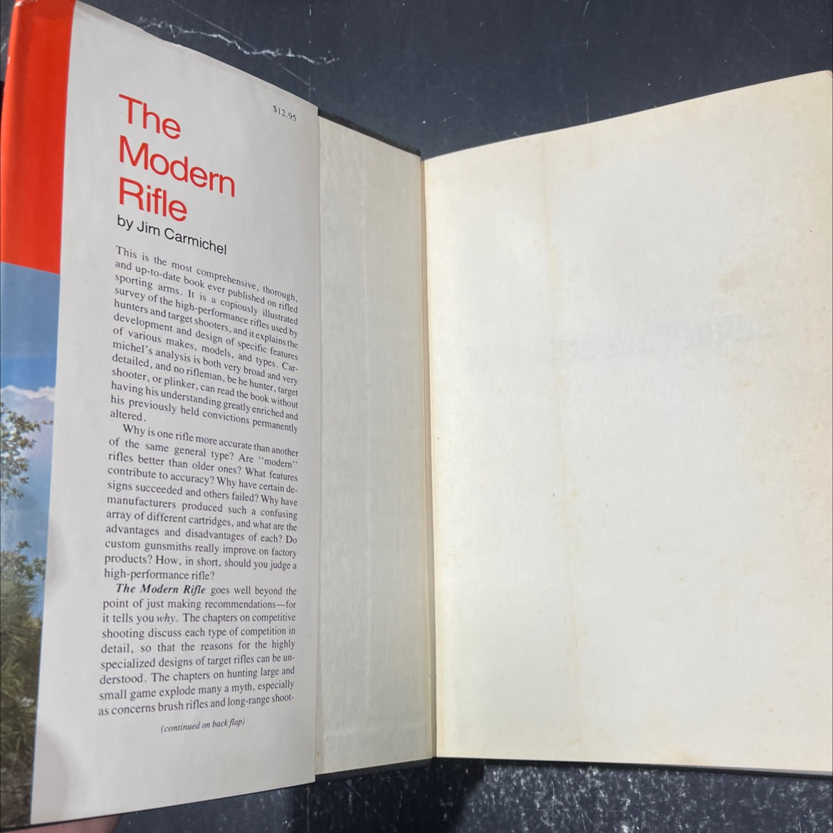 the modern rifle book, by Jim Carmichel, 1975 Hardcover image 4
