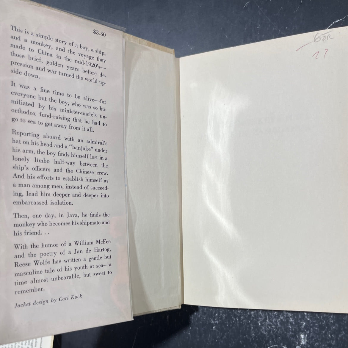 the monkeys have no tails in zamboanga book, by reese wolfe, 1959 Hardcover image 4