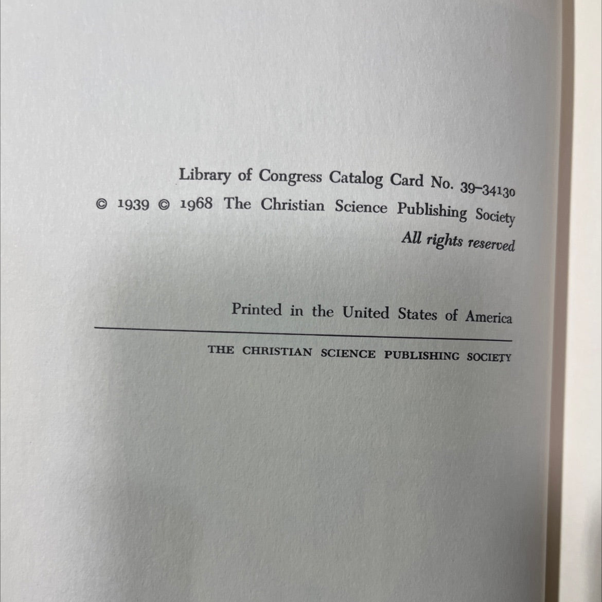 the mother church extension book, by margaret williamson, 1968 Hardcover image 3