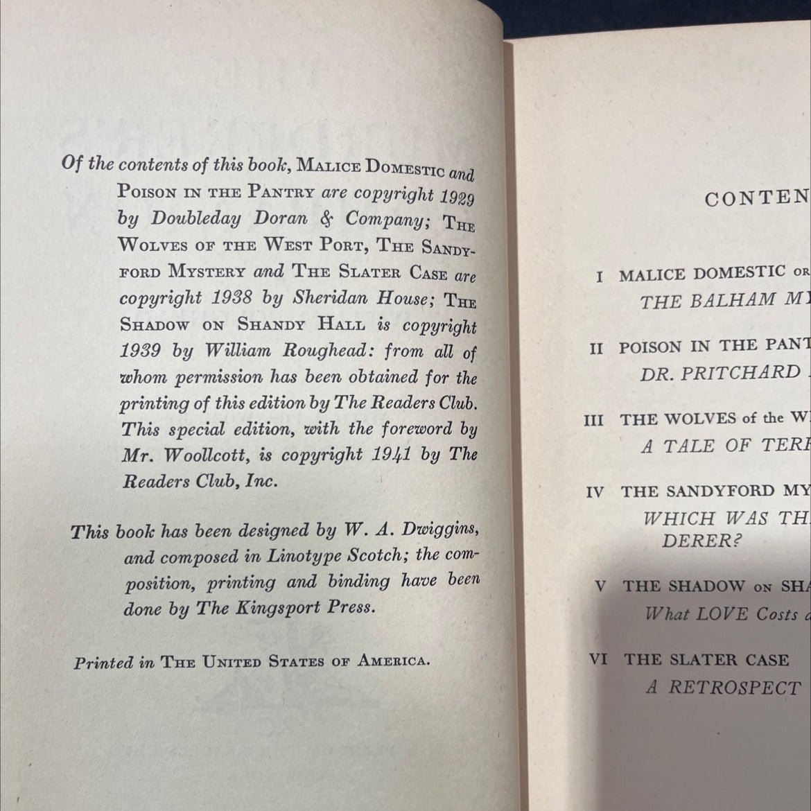 the murderer's companion book, by william roughead, 1941 Hardcover image 3