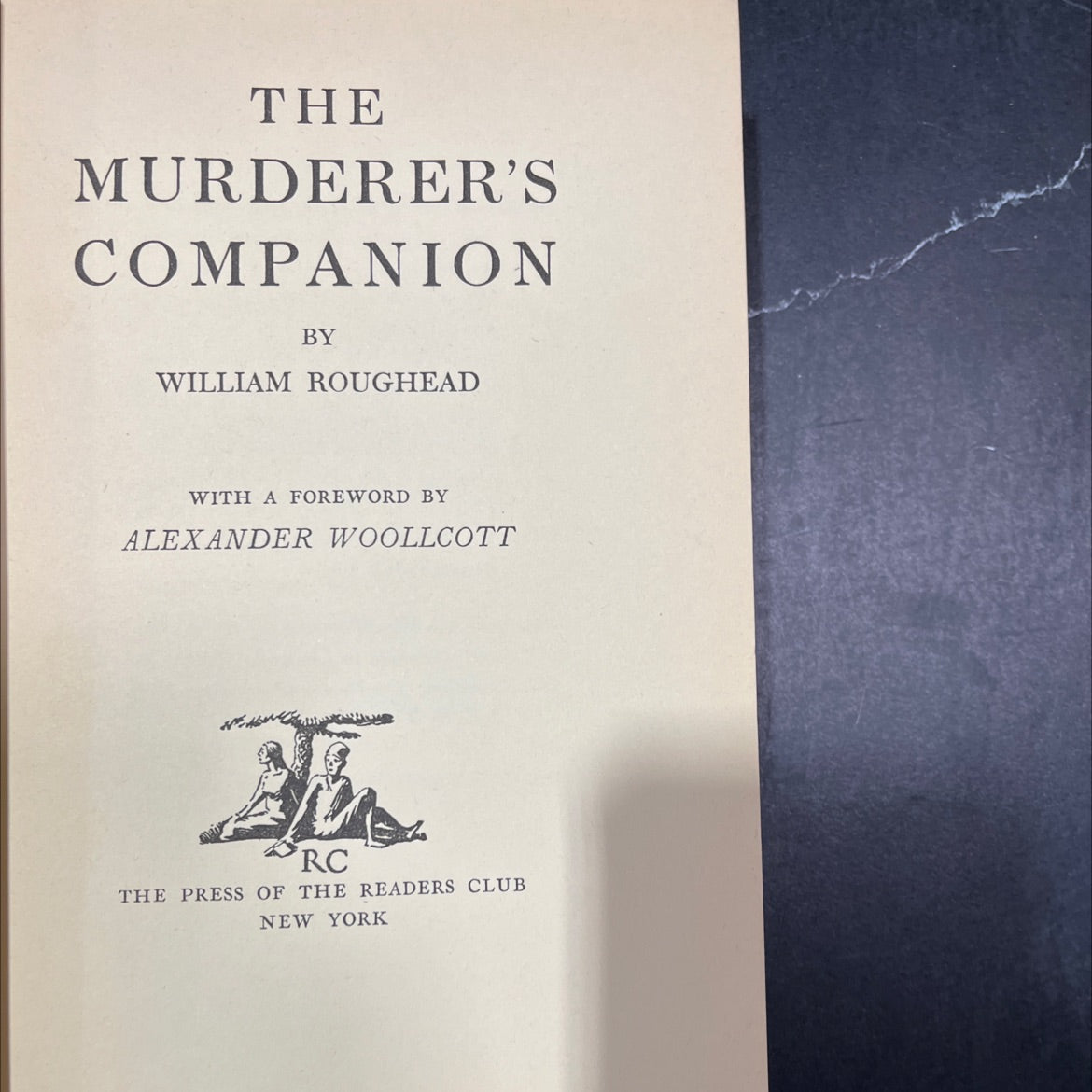the murderer's companion book, by william roughead, 1941 Hardcover image 2