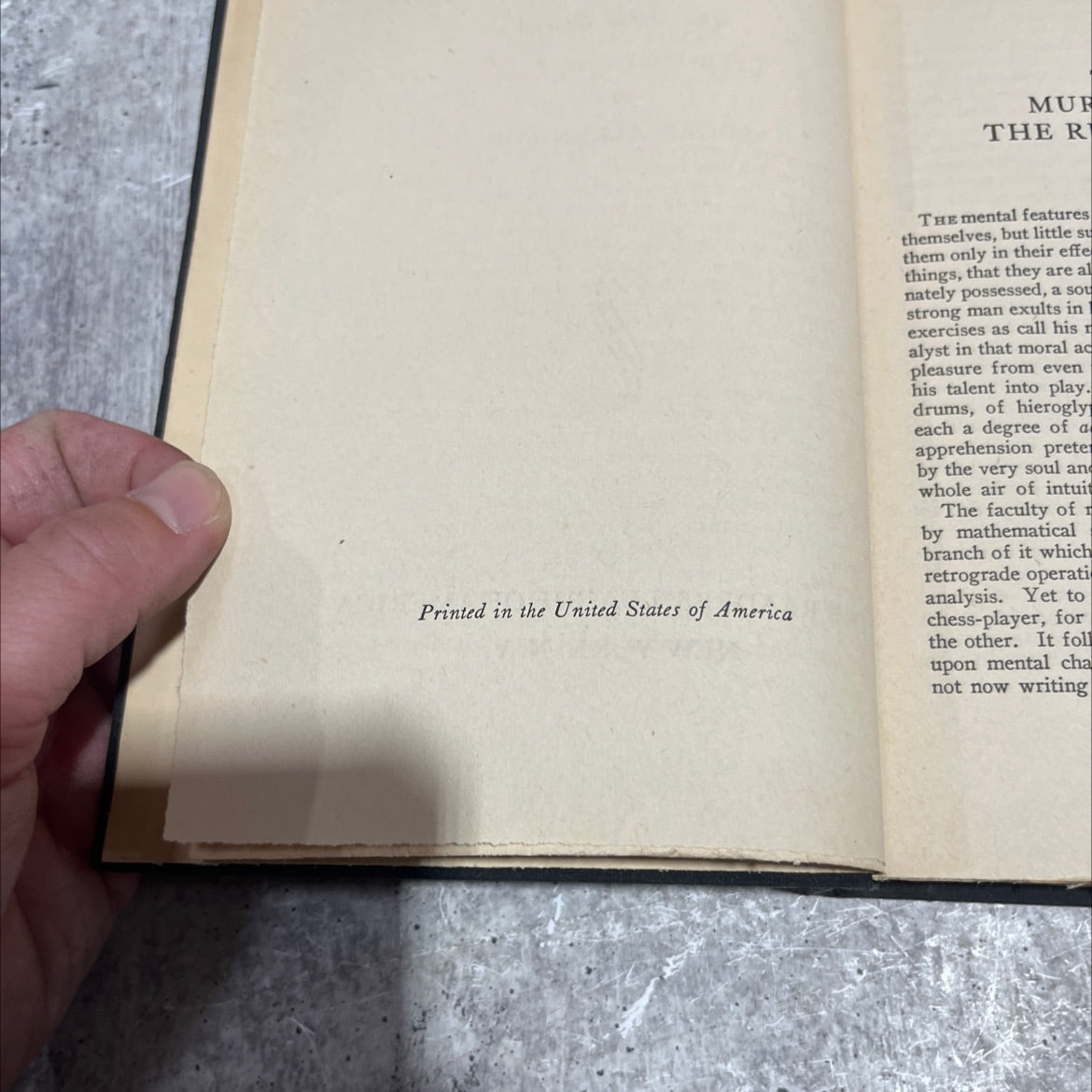 the murders in the rue morgue and other stories book, by edgar allen poe, 1970 Hardcover image 3