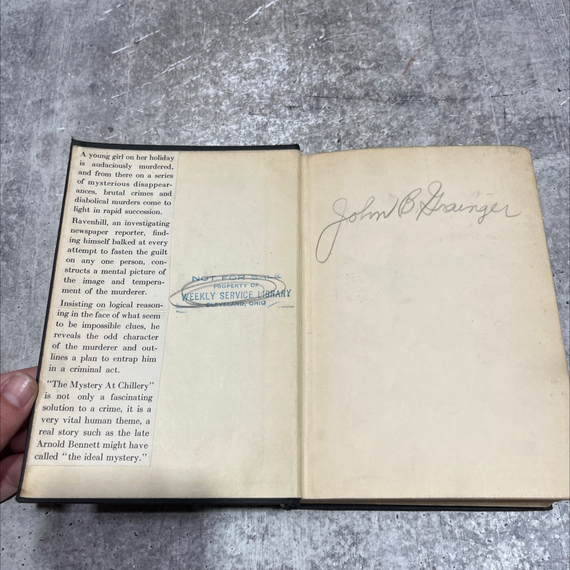 the mystery at chillery book, by r. francis foster, 1931 Hardcover image 4