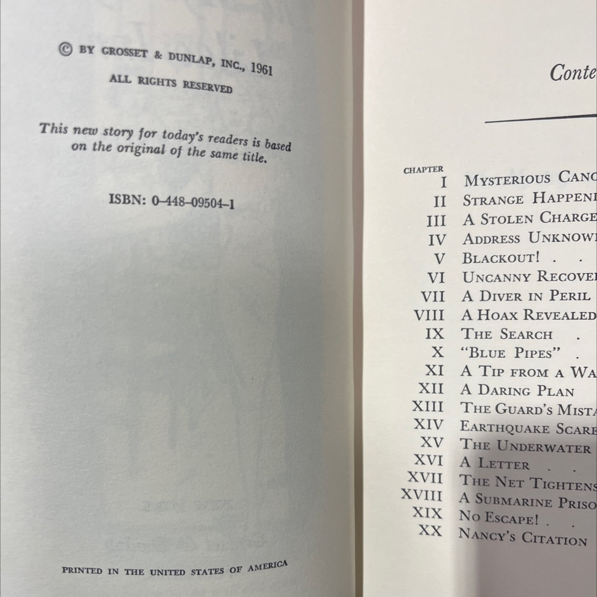 the mystery at lilac inn book, by carolyn keene, 1961 Hardcover image 3