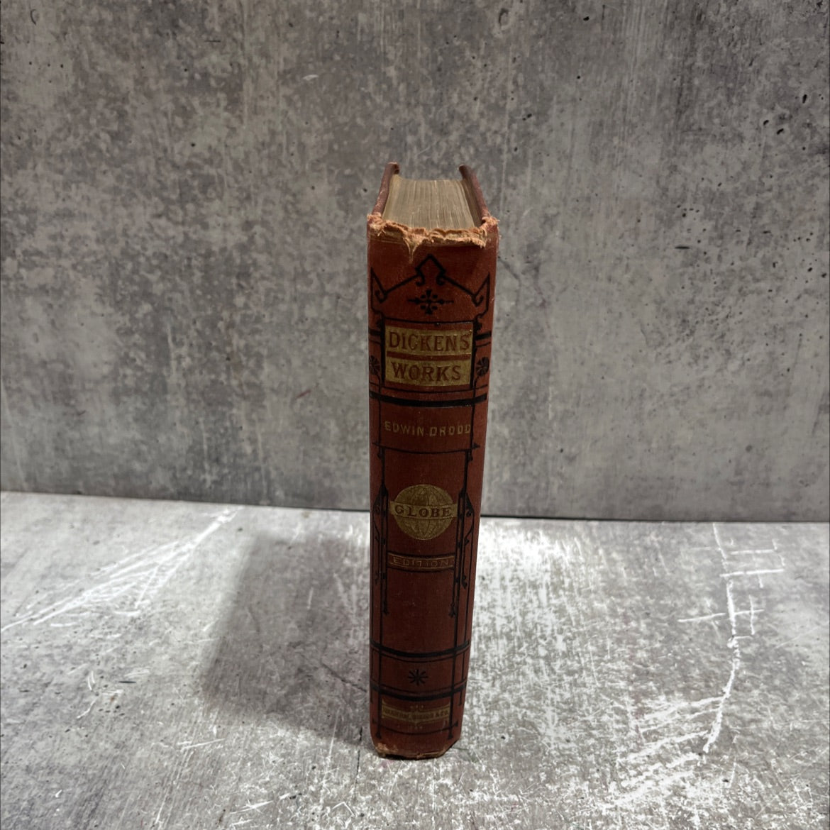the mystery of edwin drood book, by charles dickens, 1870 Hardcover image 4