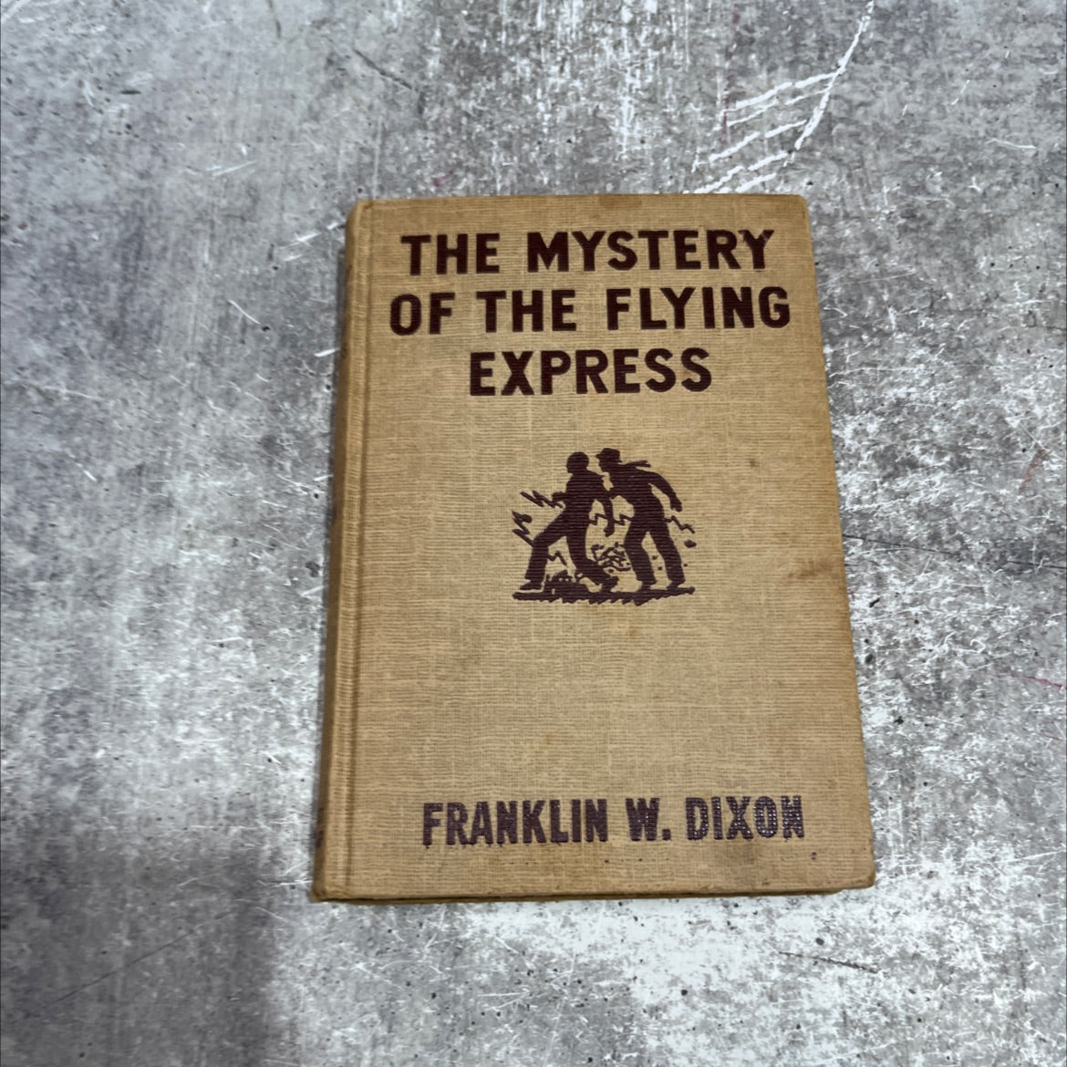 the mystery of the flying express book, by franklin w. dixon, 1941 Hardcover image 1