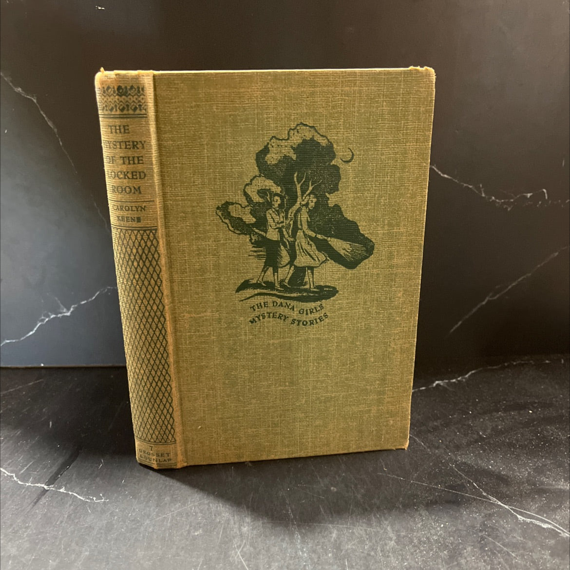 the mystery of the locked room book, by carolyn keene, 1938 Hardcover image 1