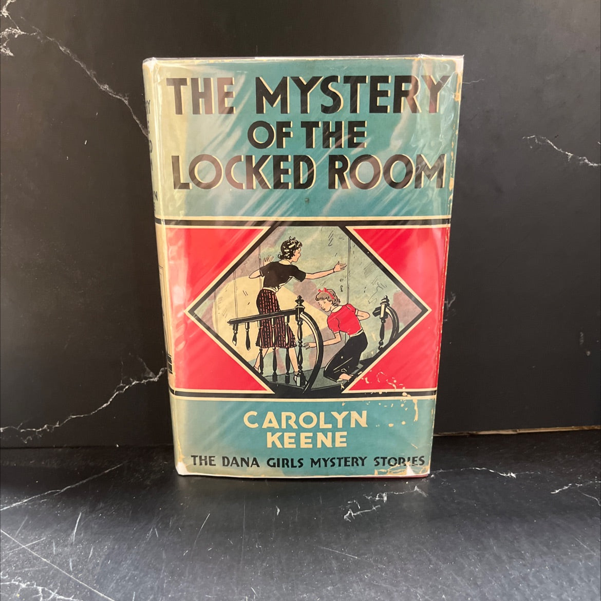 the mystery of the locked room book, by carolyn keene, 1938 Hardcover image 1